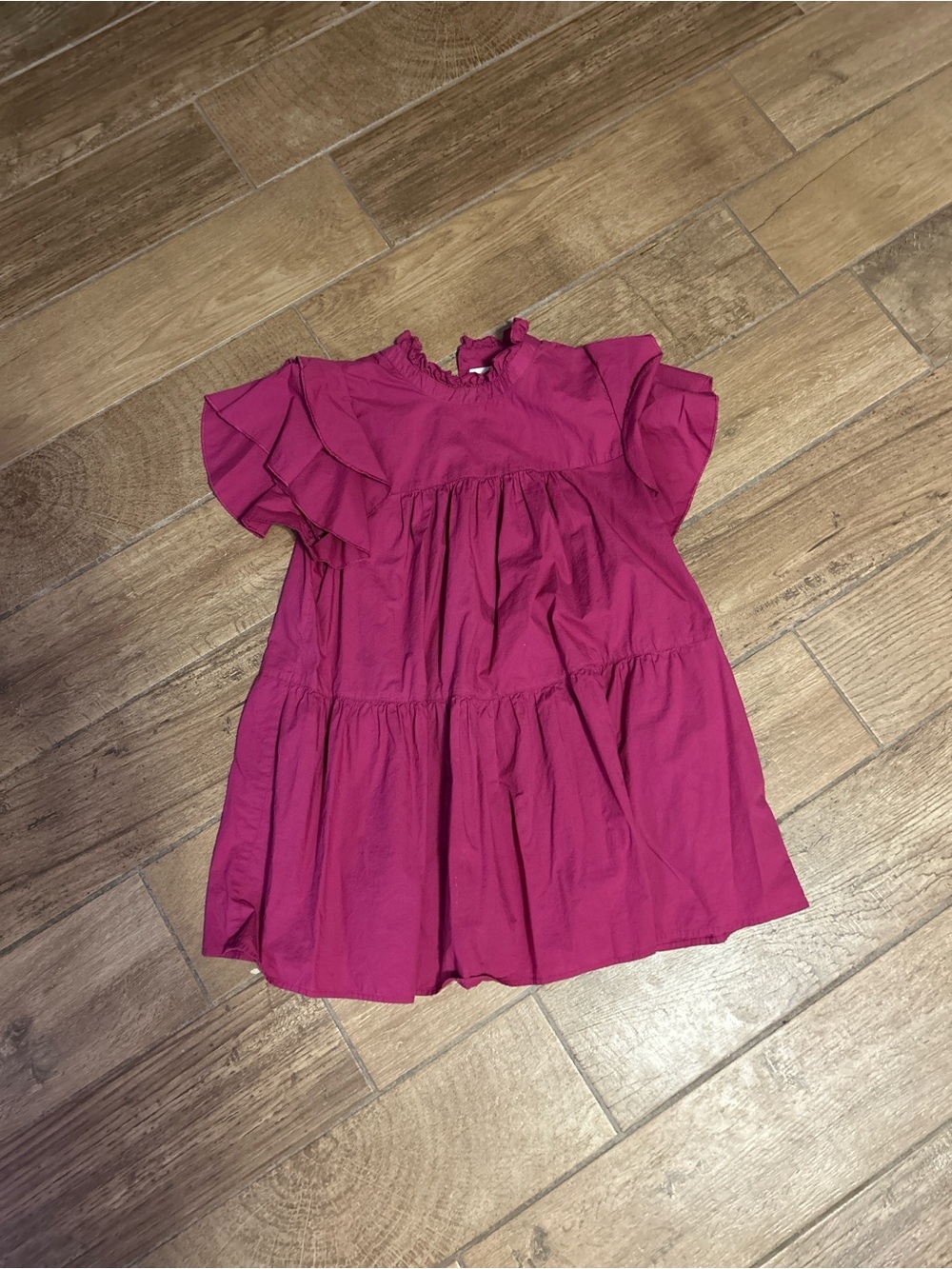 Maeve Babydoll Raspberry Top